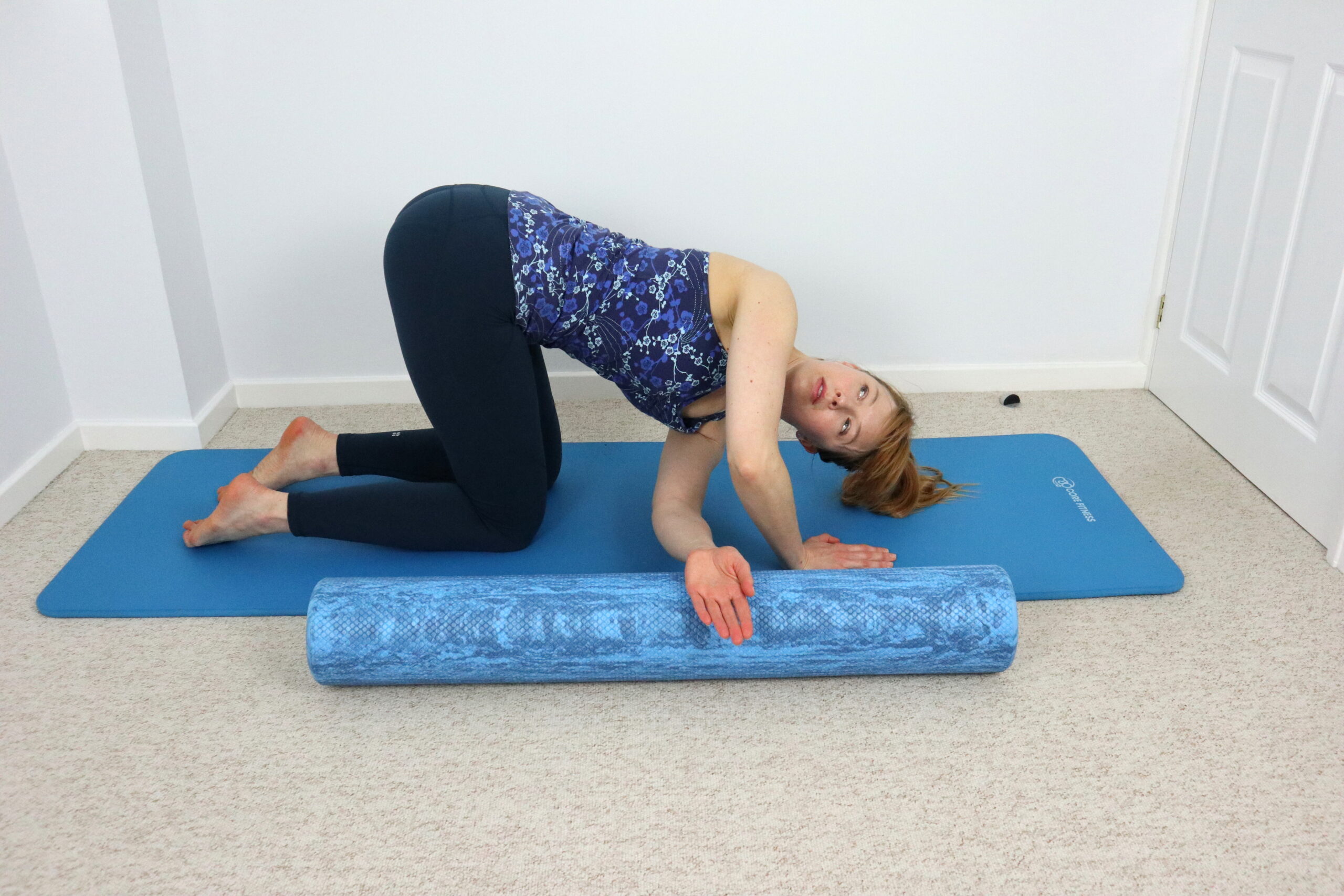 Full Body Workout with foam roller and weights – 30 mins