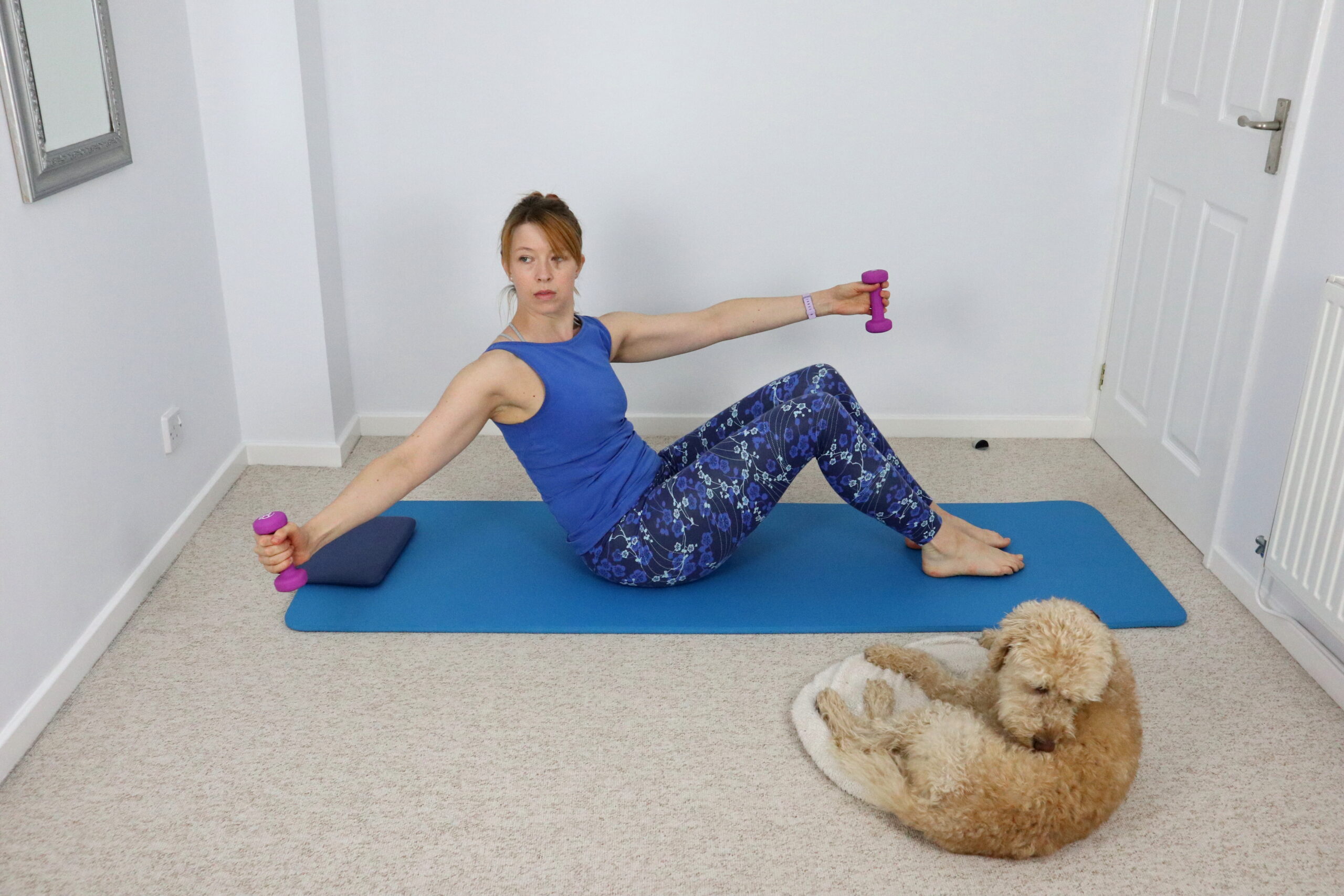 Upper Body workout with weights – 18 mins