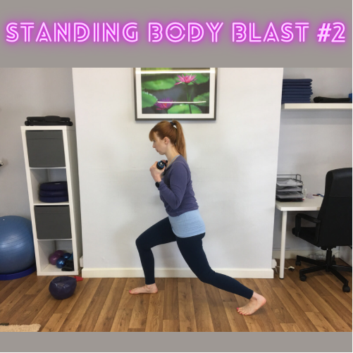 Standing Body Blast with weights No.2 – 38 mins