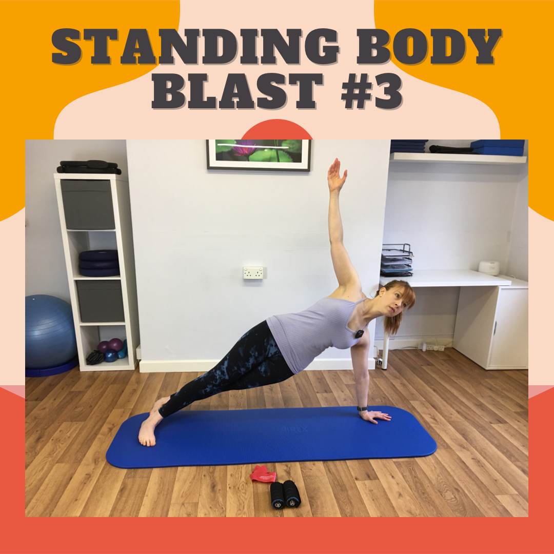 Standing Body Blast with weights No.3 – 30 mins +