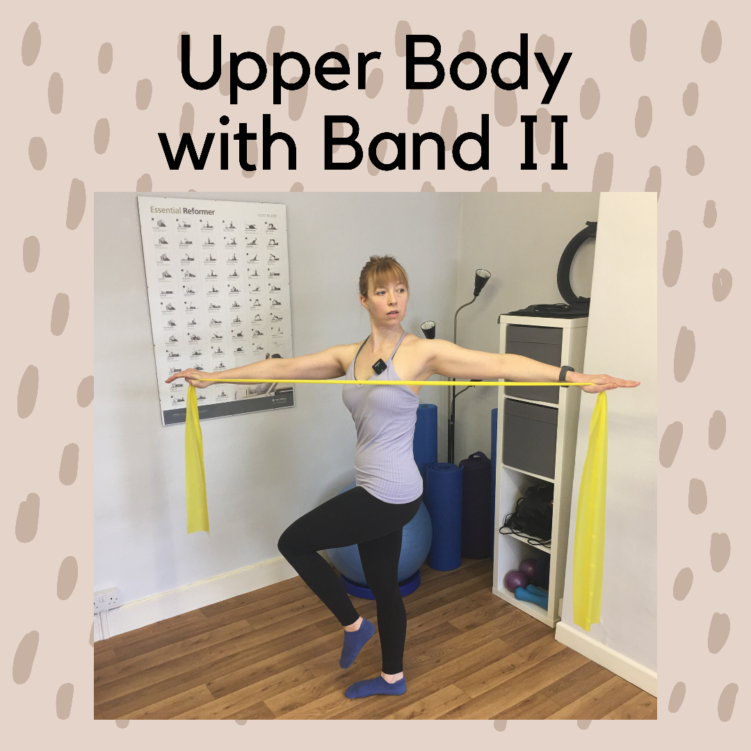 Upper body workout with the band No.2 – 20 mins