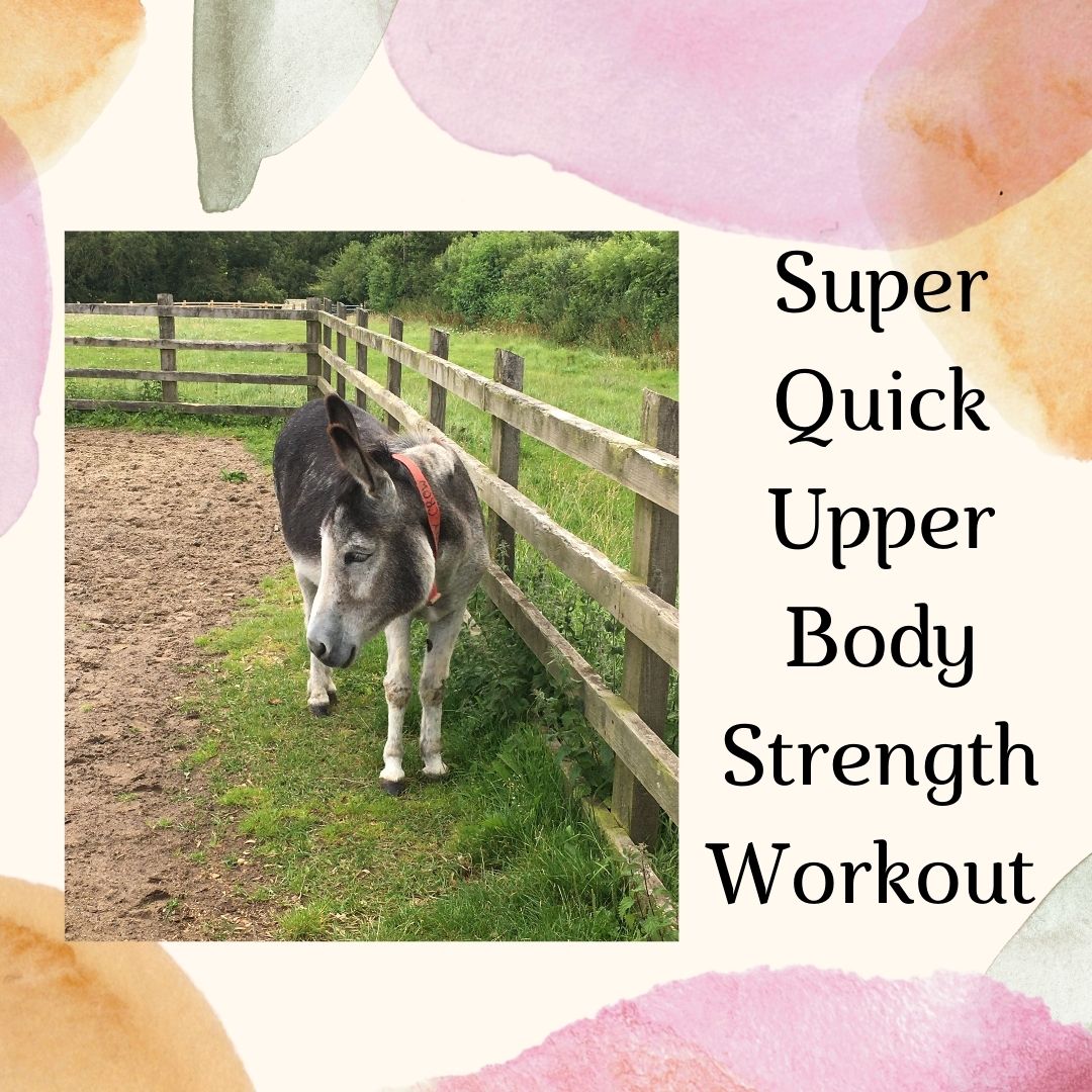 Super quick Upper body strength workout – 15 mins