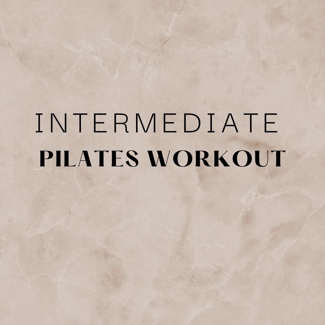 Intermediate pilates workout with bands- 30 mins