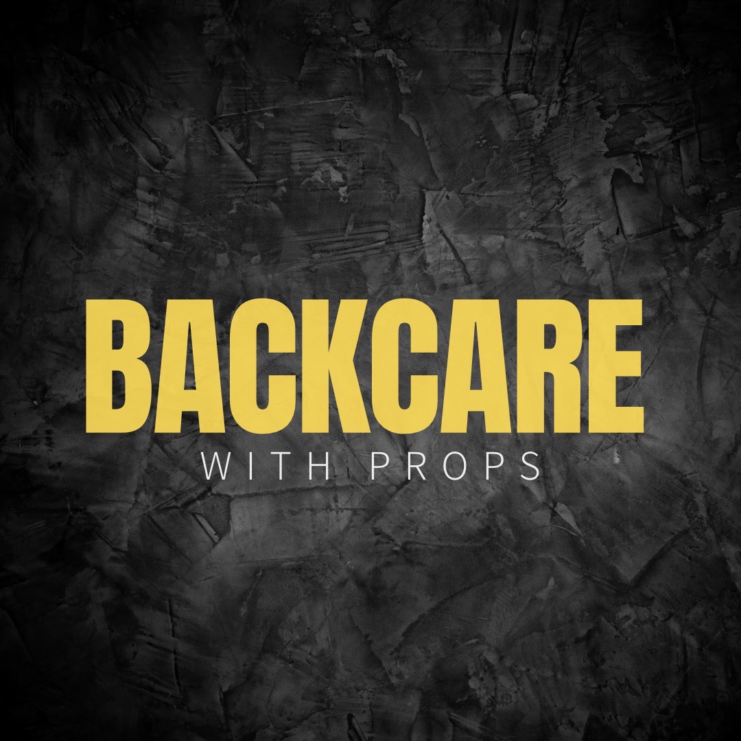 Backcare with props – 30 mins